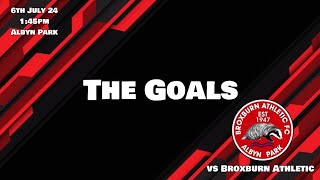 THE GOALS  Broxburn Athletic 16 Bonnyrigg Rose [upl. by Perzan]