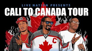 Snoop Dogg Cali to Canada Tour Toronto Live Show Concert Full Performance  Dogg Pound  WarrenG [upl. by Nielson59]