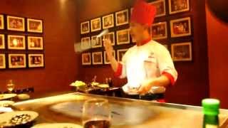 Teppanyaki Benihana Al Bustan Rotana Dubai [upl. by Eupheemia98]