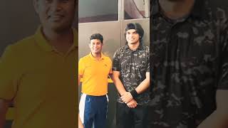 NEERAJ CHOPRA SHOOT AT JLN Stadium DELHI neerajchopra olympics2024 shorts [upl. by Zetrom]