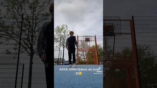 “AKKA 3000 tijdens de live 👀🫣” shorts fyp backinthegame football trickshot akka3000 [upl. by Miculek]