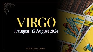 Virgo  Tarot Love reading  1 August  15 August 2024  Hindi [upl. by Solomon]