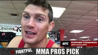 MMA Pros Pick  Stipe Miocic vs Daniel Cormier UFC 226 [upl. by Dorran]