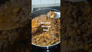 Sauteed minced beef so delicious and easy to cook [upl. by Atnim]