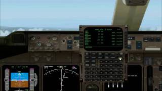 PMDG 747 FMC tutorial part2 [upl. by Dolli]