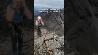 Scaling the Inaccessible Pinnacle on the Cuillin ridge scottishadventures mountaineering munro [upl. by Reede363]