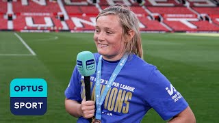 Im thankful for Emma ❤️ Erin Cuthbert praises Chelsea boss in postgame interview [upl. by Molohs]