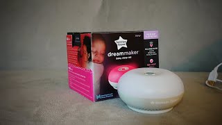 Tommee Tippee Dreammaker review 💤 Pink noise machine [upl. by Anivid382]