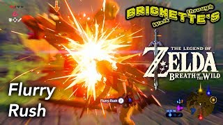 FLURRY RUSH in The Legend of Zelda Breath of the Wild  PERFECT DODGE Tutorial [upl. by Llenrahc]