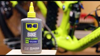 How to properly lube your bike chain with WD40 BIKE® Dry Lube [upl. by Anitsrhc]