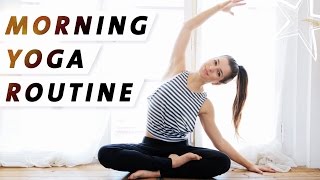 Yoga MorgenRoutine  Wach amp Energiegeladen  Der perfekte Start in den Tag [upl. by Leira]