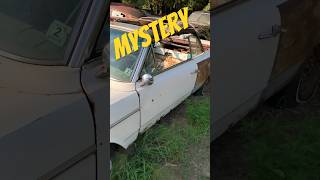 Mystery car Barn finds Junkyard cars Abandoned cars vintage cars Rat rods Will it run [upl. by Ennairek]