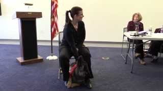 Abigail Wolcott Ellsworth Chapter DAR presents Fidelco Guide Dog Foundation [upl. by Cummins808]