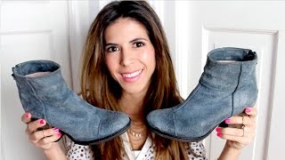 ¿COMO ESTIRAR AGRANDAR Y AFLOJAR ESOS ZAPATOS QUE TE TORTURAN ✿ por Lau [upl. by Mindi42]