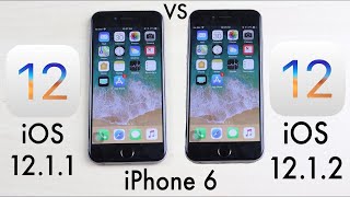 iPHONE 6 iOS 1212 Vs iOS 1211 Comparison [upl. by Aneeled]