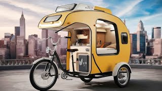 Tricycle Camper The Ultimate Micro Camperquot [upl. by Gilbertina]