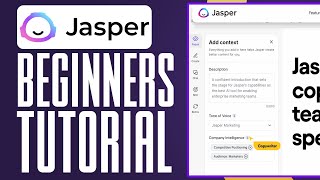 How To Use Jasper AI 2024 New User Tutorial [upl. by Prober]