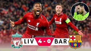 Liverpool x Barcelona 40  UCL Semi finals 2019  greatest comeback [upl. by Sy]