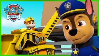 Chase and Rubble Save a Box Fort and MORE  PAW Patrol  Cartoons for Kids Compilation [upl. by Perkoff]