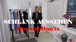 Schlank aussehen Bauch Bein Po Hüfte kaschieren Herbst Outfits Dos and Donts Tipps Mode Style Damen [upl. by Michaella814]