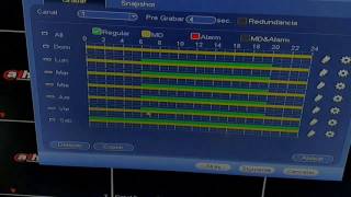 Programación de inicio DVR Dahua Trihibrido [upl. by Analak]