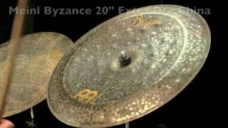 Meinl Byzance 20quot Extra Dry China [upl. by Gordan]