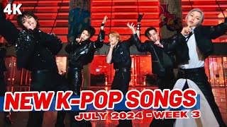 NEW KPOP SONGS  JULY 2024 WEEK 3 [upl. by Nay]