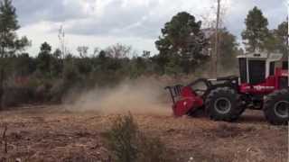 Prentice 2470 with Fecon mulcher [upl. by Donohue]