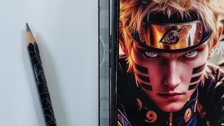 Cách vẽ Naruto theo AI  Drawing anime [upl. by Ahsym]