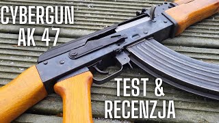 Cybergun AK 47 TEST amp RECENZJA [upl. by Mashe]