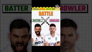 Batsman VS Bowlers  Greatest Rivalry 🥶  cricket shorts [upl. by Tasiana]