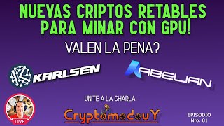 NUEVAS CRIPTOMONEDAS RENTABLES PARA MINAR CON GPU 2023 [upl. by Darline146]