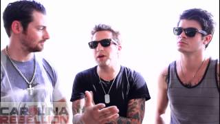 New Medicine Interview with Jake Scherer amp Dan Garland at Carolina Rebellion 2012 [upl. by Emlen]