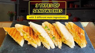 Childrens Day Special  Sandwich Recipe  Curd Sandwich  Paneer sandwich Malai Sandwich [upl. by Mohammad]