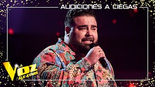 Rafael El Bomba canta quotEl tratoquot  Audiciones a ciegas  La Voz All Stars 2023 [upl. by Tremann575]