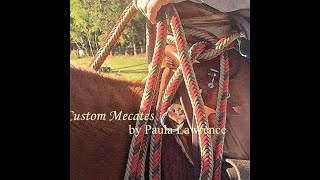 HOW TO BRAID A MECATE AND LOOP REINS Introduction to Braiding Mecates [upl. by Krenek]