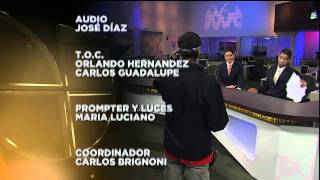 Las Noticias Fin de Semana Close 20101016 [upl. by Frodi]