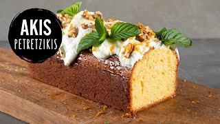 Olive Oil amp Yogurt Cake  Akis Petretzikis [upl. by Anierdna]