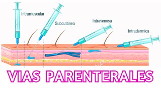 Generalidades vías parenterales Cofia Educativa [upl. by Noffihc]