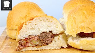 Bacon Cheese Stuffed Sliders [upl. by Airekal]