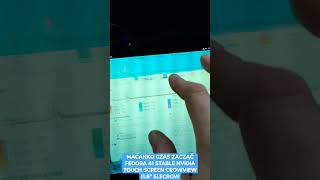 Wieczorne macanko pingwina czyli Linux Fedora 41 na Elecrow Crowview 116quot Touchscreen [upl. by Moriyama]