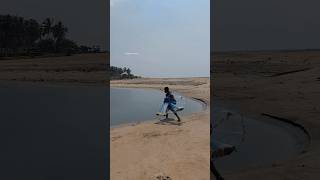 SEA FISHING net casting fishing fisherman seafishing fishingmalayalam fish shorts [upl. by Conroy]