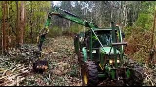 john deere 6420 SE  eucaliptos  forestal [upl. by Bernette12]