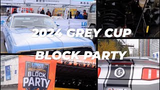 2024 Grey Cup Festival Block Party Recap [upl. by Eenimod]