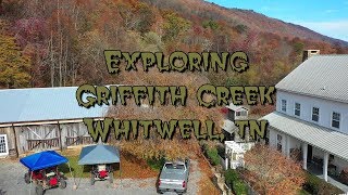 Exploring Griffith Creek around Mountain Willow Manor Tennessee 11142019 [upl. by Ebba]