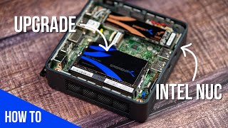 Upgrading RAM on a MiniPC  Intel NUC How To [upl. by Tabina92]