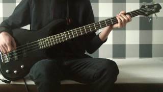 yonige  スラッカー bass cover [upl. by Netsryk]