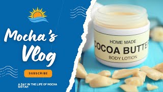 HOW TO MAKE COCOA BODY BUTTER  DOITYOURSELF [upl. by Lsil]