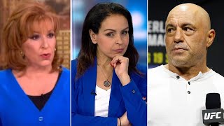 Lefties losing it Rita Panahi mocks Joy Behar’s ‘delusional’ rant about Joe Rogan [upl. by Tronna610]