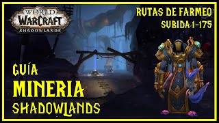 ⛏️ Guía Minería Shadowlands 90 ⛏️  Guías Variadas [upl. by Rases]